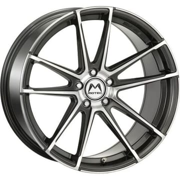 Ζάντα Motec MCT10 Radical 10x20 5x120 ET30 Gun Metal Polished 72.6