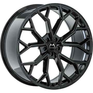 Ζάντα Motec MCT17 Bull 8.5x19 5x108 Black Glossy 72.6 ET40