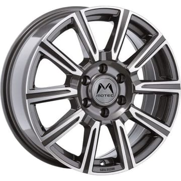 Ζάντα Motec WM1 Vantastic 7x17 5x130 ET62 Gray Polished 78.1
