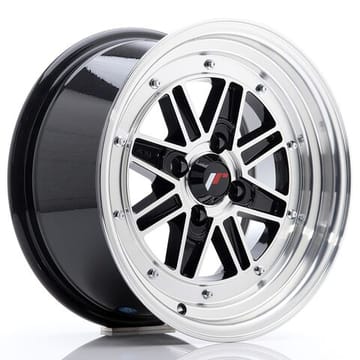 Ζάντα Japan Racing JR31 15x7.5 ET20 4x100 Gloss Black Machined Face