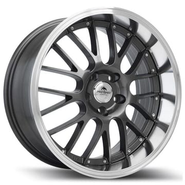 Ζάντα Forzza Reiven 8x18 5x112 ET35 66,45 Gun Metal Machined Lip