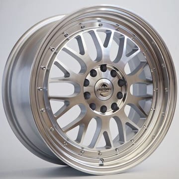 Ζάντα Forzza Spot 7,5x17 5x112/120 ET40 72,56 Silver Face Machined