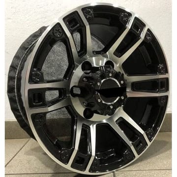 Ζάντα 4x4 4x4 1011 8x15 6x139.7 ET-2 Black Face Machined