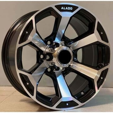 Ζάντα 4x4 4x4 321 8x16 5x139.7 ET0 Black Face Machined
