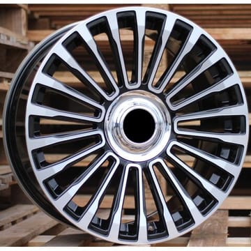 Ζάντα Haxer Haxer 1365 9x20 5x108 ET45 Black Face Machined