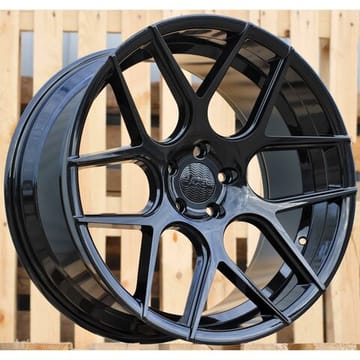 Ζάντα Haxer Haxer 22 8x17 5x120 ET20 Black Glossy