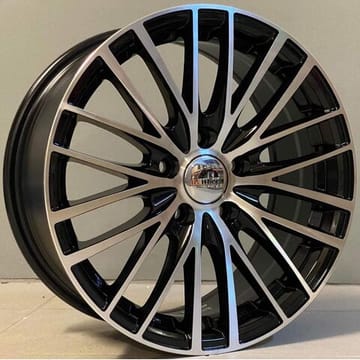 Ζάντα AG Wheels AG Wheels 2778 7x16 5x108 ET42 Black Face Machined