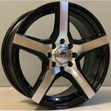 Ζάντα AG Wheels AG Wheels 2793 6.5x15 8x100/108 ET38 Black Face Machined