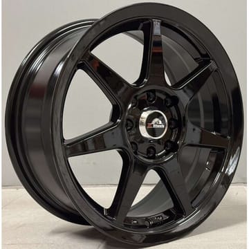 Ζάντα AG Wheels AG Wheels 2799 6.5x15 8x100/114.3 ET35 Black Glossy