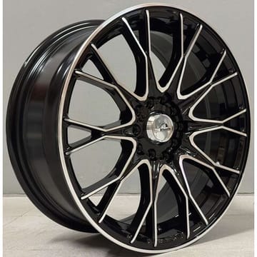 Ζάντα AG Wheels AG Wheels 2810 7x16 10x100/114.3 ET42 Black Face Machined